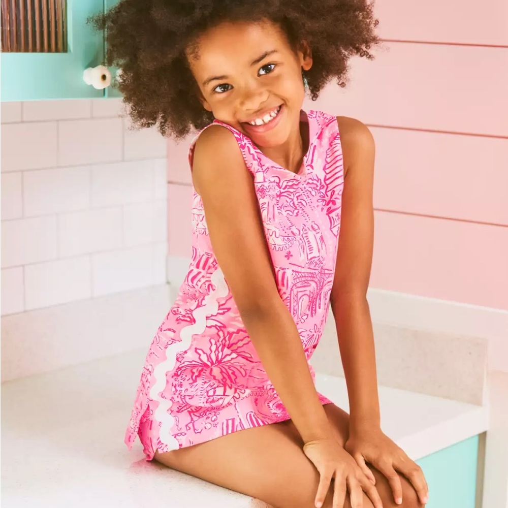 Lilly Pulitzer Girls Mini Romey Shift Set